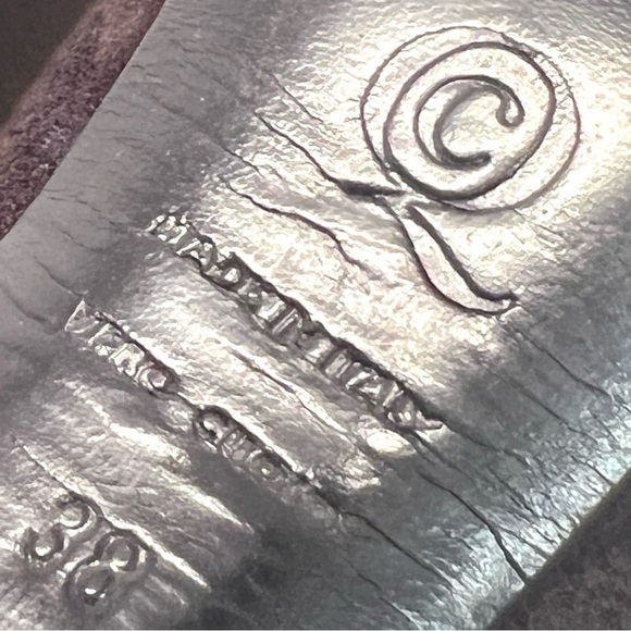 Alexander McQueen Deep Purple Suede High Heel Platform Ankle Booties Women 38 - Picture 14 of 16